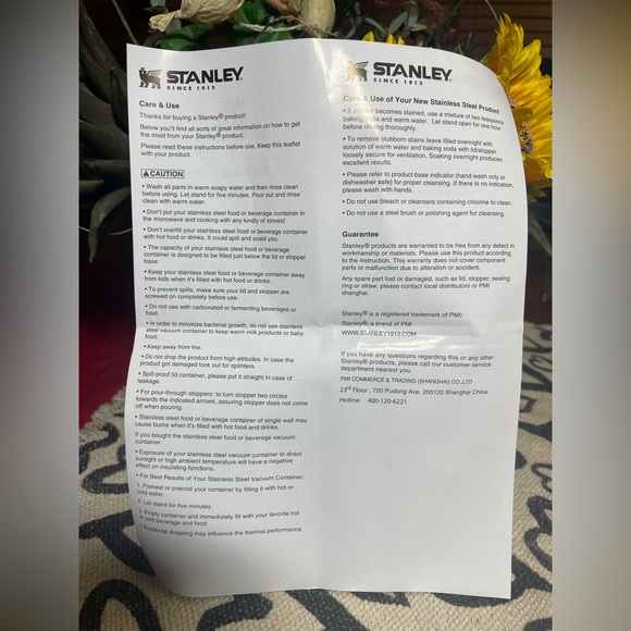 PEONY STANLEY Tumbler - China 2024 Valentine’s Release - Picture 13 of 14